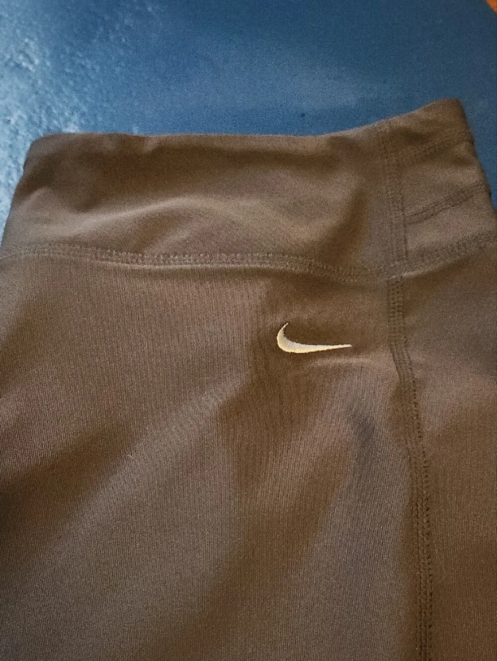 Nike Charcoal Grey Active Pants with  Swoosh